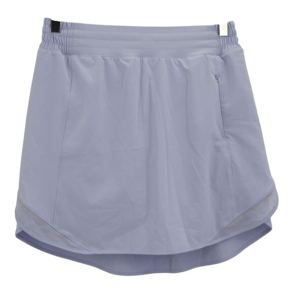 Lululemon Hotty Hot High Rise Skirt Skort Pastel Blue Size 8 Long NWT - Picture 1 of 10